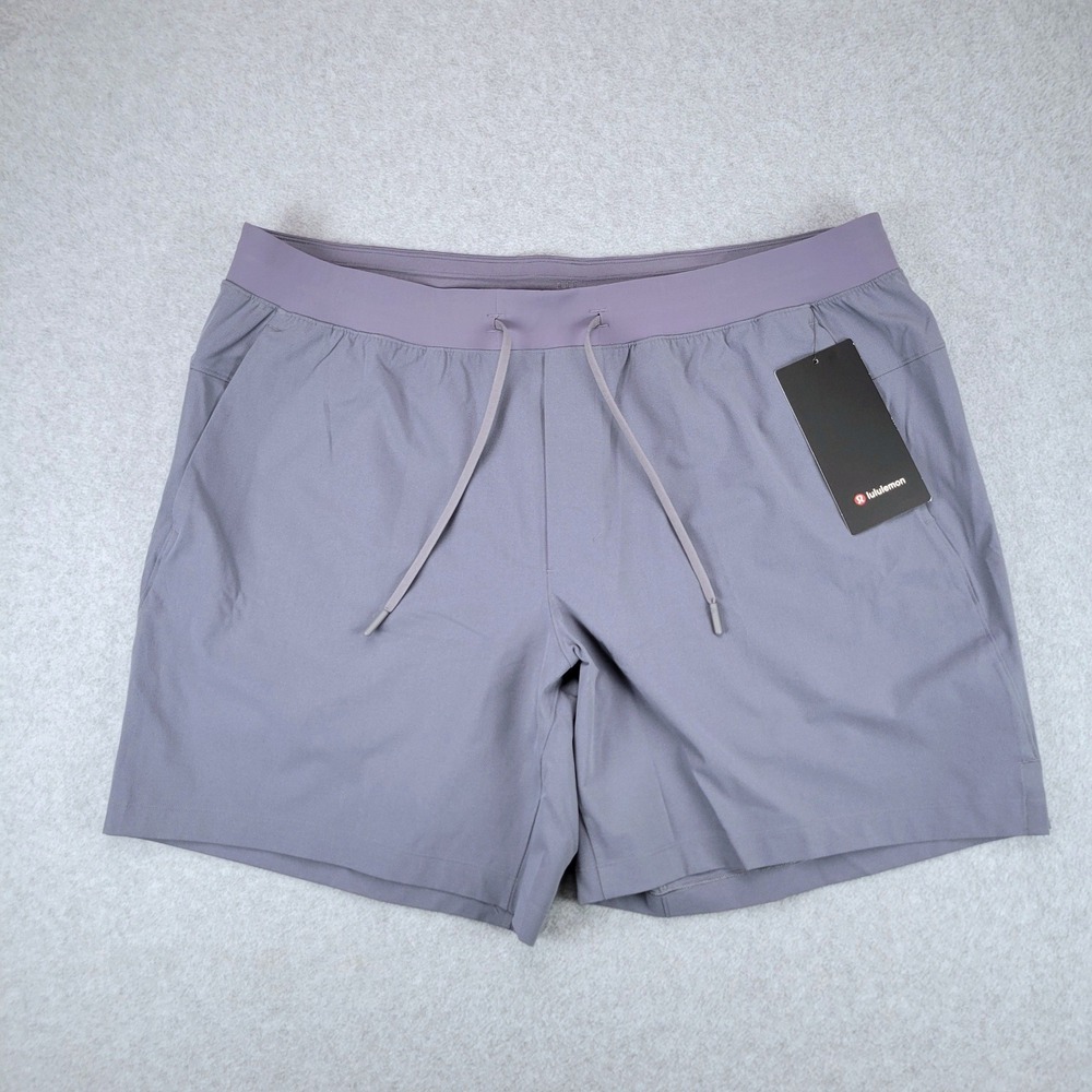 Lululemon Zeroed‎ In Short 7" Mens XXL Peri Purple Training Workout LM7BJOS